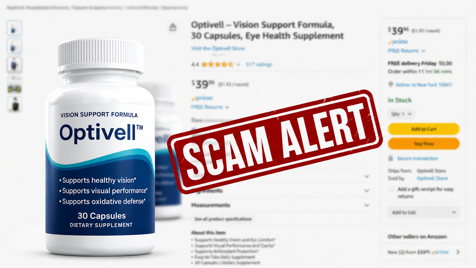 Optivell scam alert